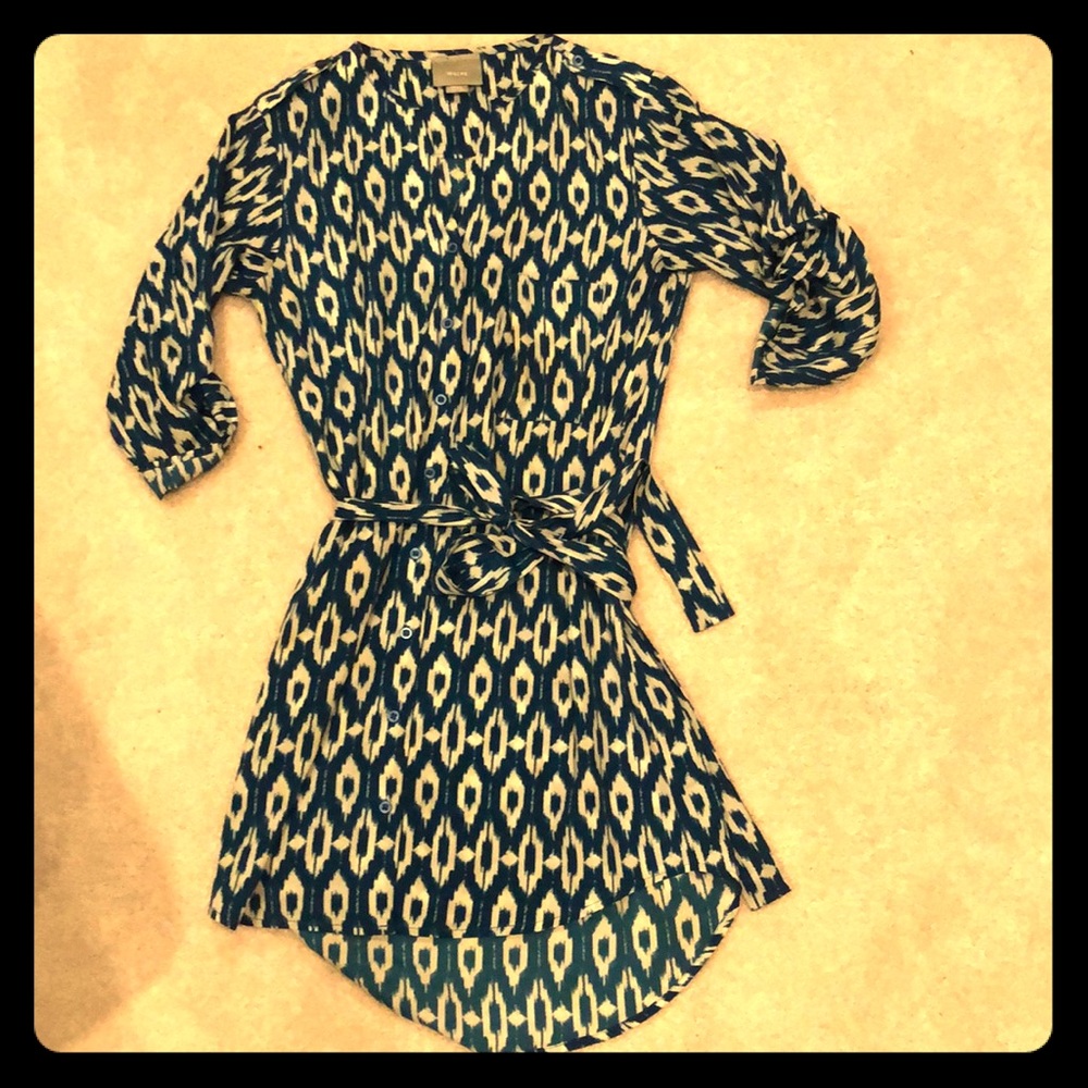 Anthropologie Aztec Design Dress
